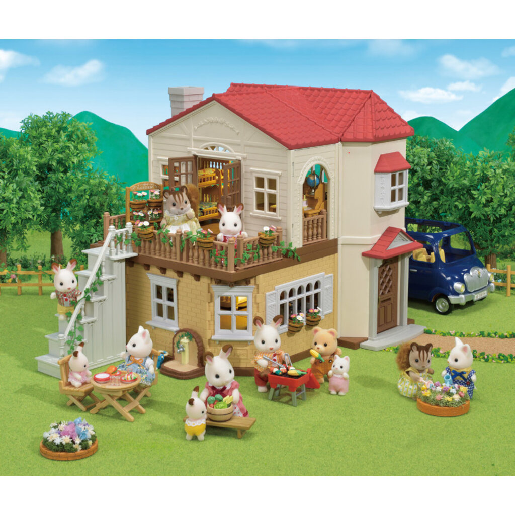 EPOCH EVERLASTING PLAY CC Red Roof Country Home Gift Set *In Store Pickup Only*