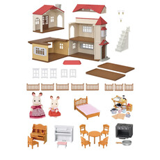 EPOCH EVERLASTING PLAY CC Red Roof Country Home Gift Set *In Store Pickup Only*