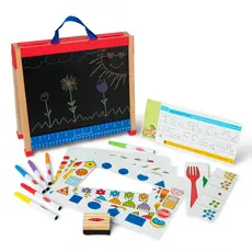 MELISSA & DOUG Take-Along Activity Easel