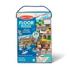 MELISSA & DOUG Traffic Jam 24 Pc Floor Puzzle