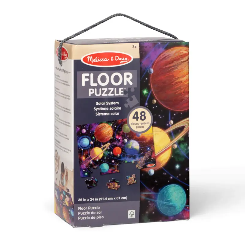 MELISSA & DOUG Solar System 48 Pc Floor Puzzle