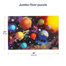 MELISSA & DOUG Solar System 48 Pc Floor Puzzle