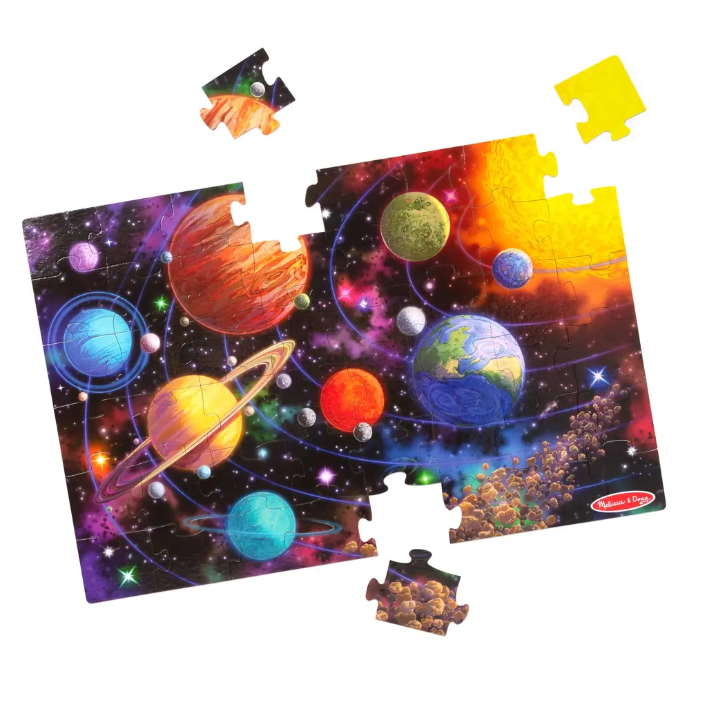 MELISSA & DOUG Solar System 48 Pc Floor Puzzle
