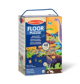MELISSA & DOUG New Land Of Dinosaur Floor Puzzle 48 pc