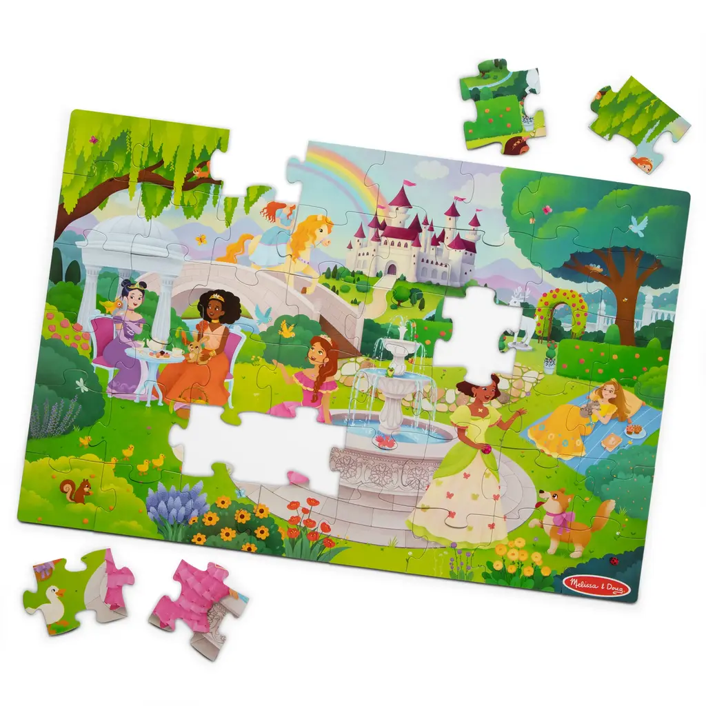 MELISSA & DOUG Fairy Tale Castle 48 PC Floor Puzzle