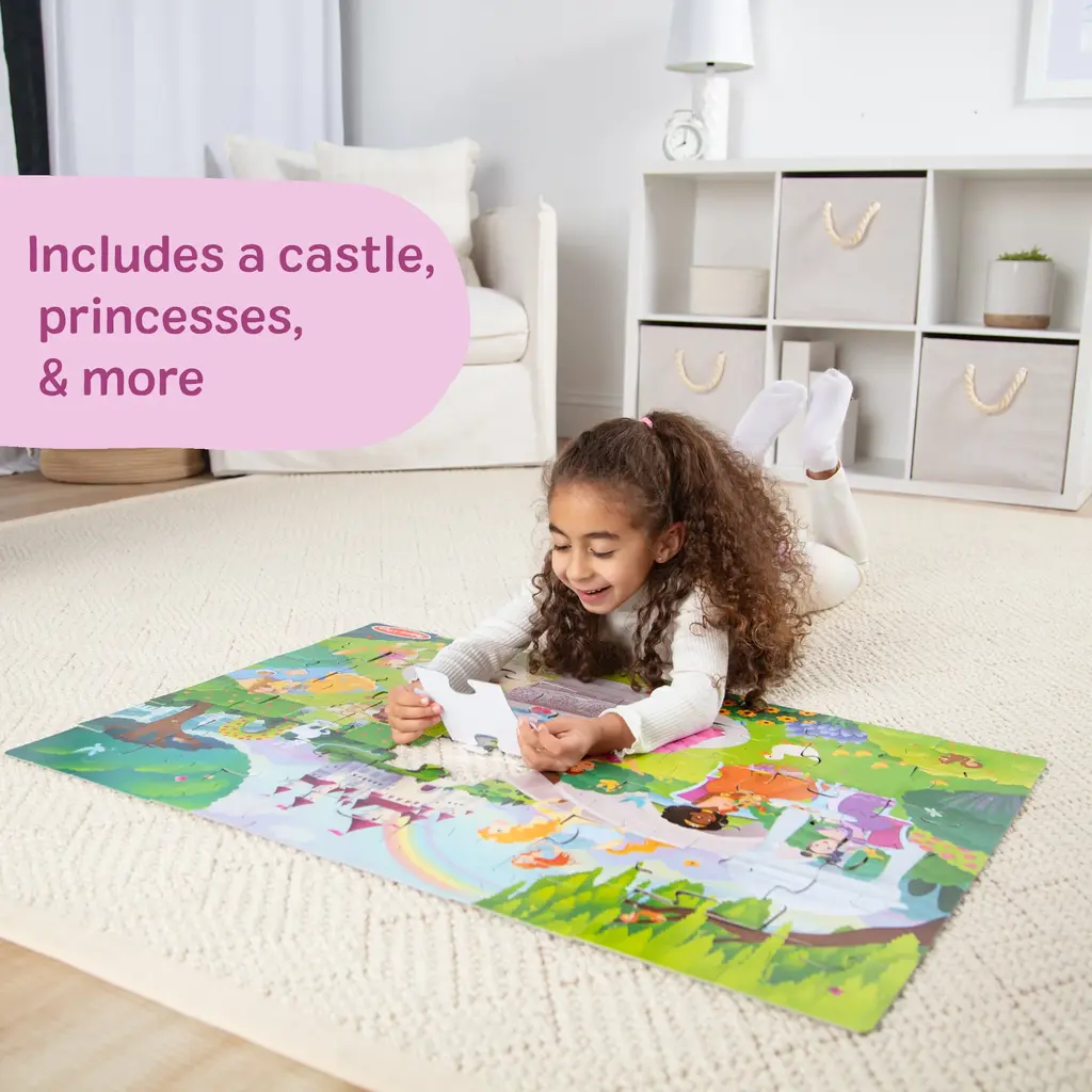 MELISSA & DOUG Fairy Tale Castle 48 PC Floor Puzzle