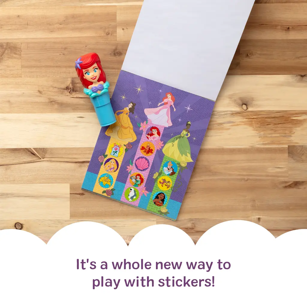 MELISSA & DOUG Sticker WOW! Activity Pad & Sticker Stamper - Ariel