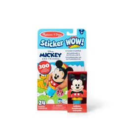 MELISSA & DOUG Sticker Wow! Activity Pad & Sticker Stamper Mickey Mouse