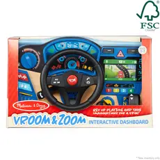 MELISSA & DOUG Vroom & Zoom Interactive Dashboard