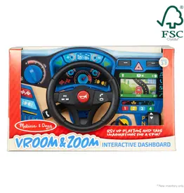 MELISSA & DOUG Vroom & Zoom Interactive Dashboard