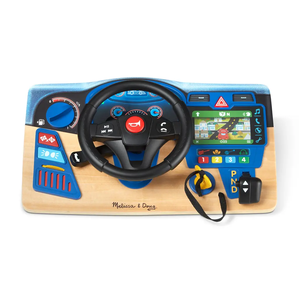 MELISSA & DOUG Vroom & Zoom Interactive Dashboard