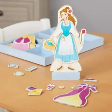 MELISSA & DOUG Belle Wooden Magnetic Dress-Up