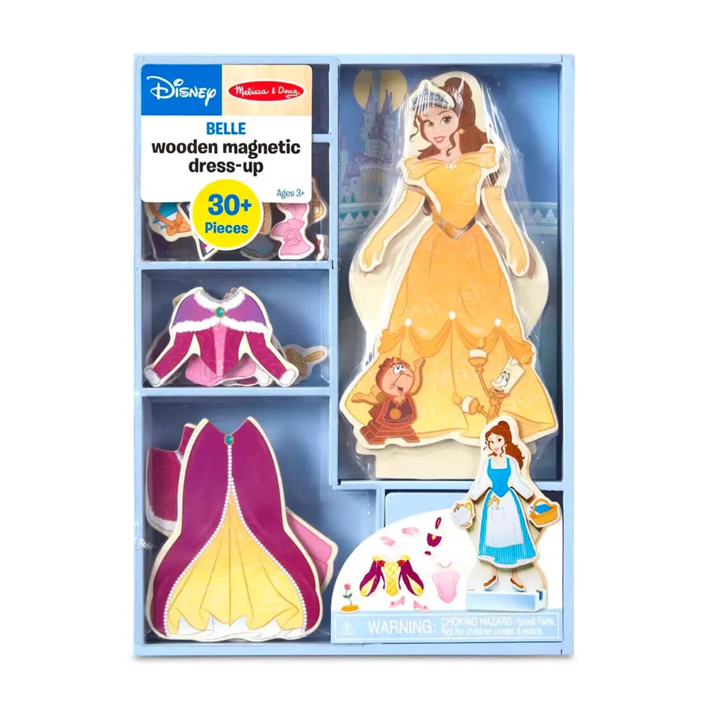 MELISSA & DOUG Belle Wooden Magnetic Dress-Up