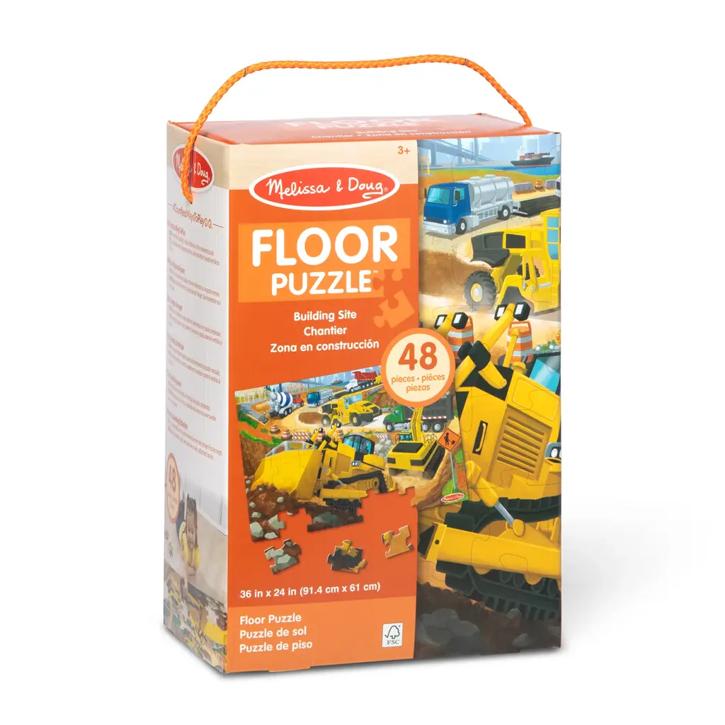 MELISSA & DOUG New Building Site 48 pc