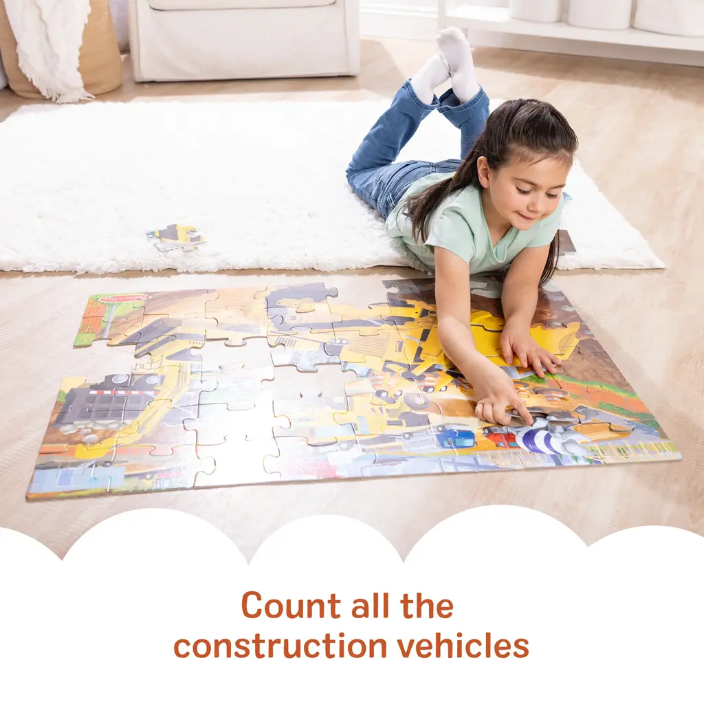 MELISSA & DOUG New Building Site 48 pc