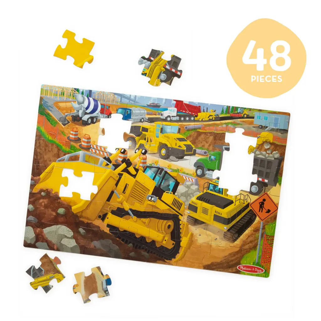 MELISSA & DOUG New Building Site 48 pc