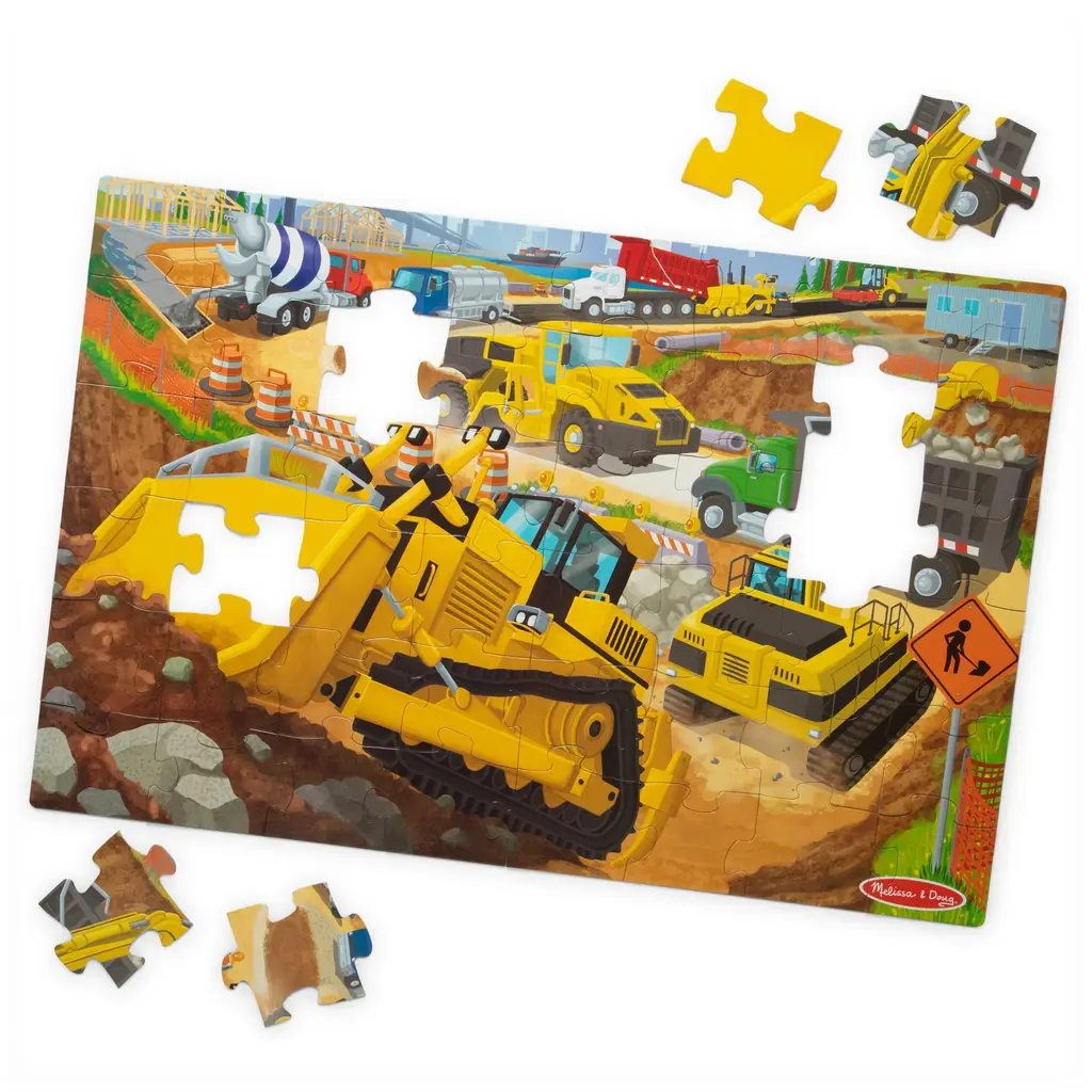 MELISSA & DOUG New Building Site 48 pc