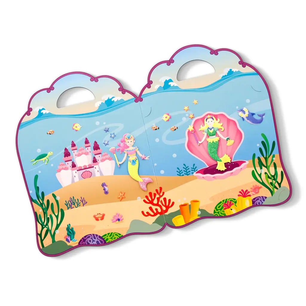 MELISSA & DOUG Puffy Sticker Play Set - Mermaid