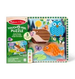 MELISSA & DOUG Forest Friends Touch & Feel Puzzle