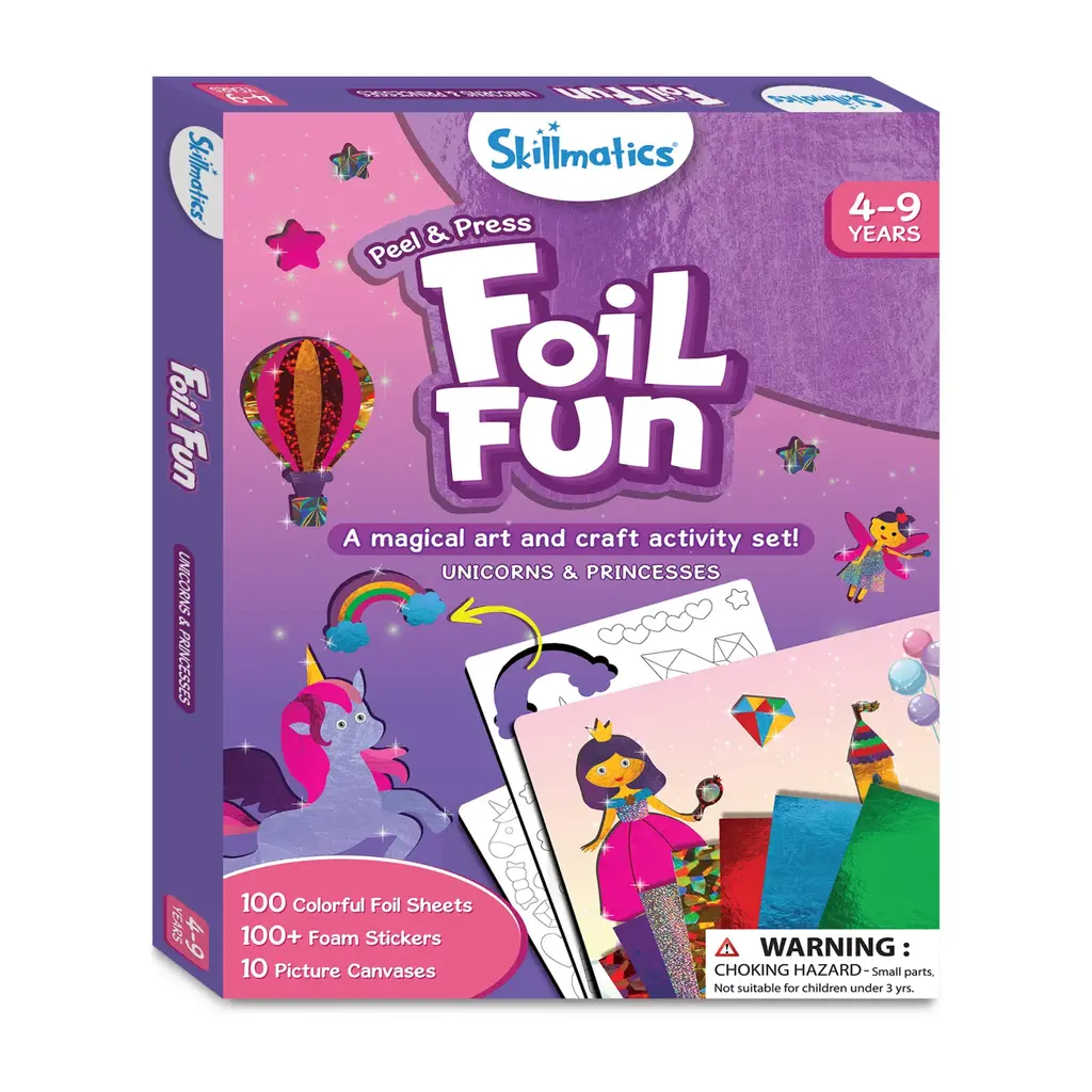 SKILLMATICS Peel & Press Foil Fun - Unicorns & Princesses