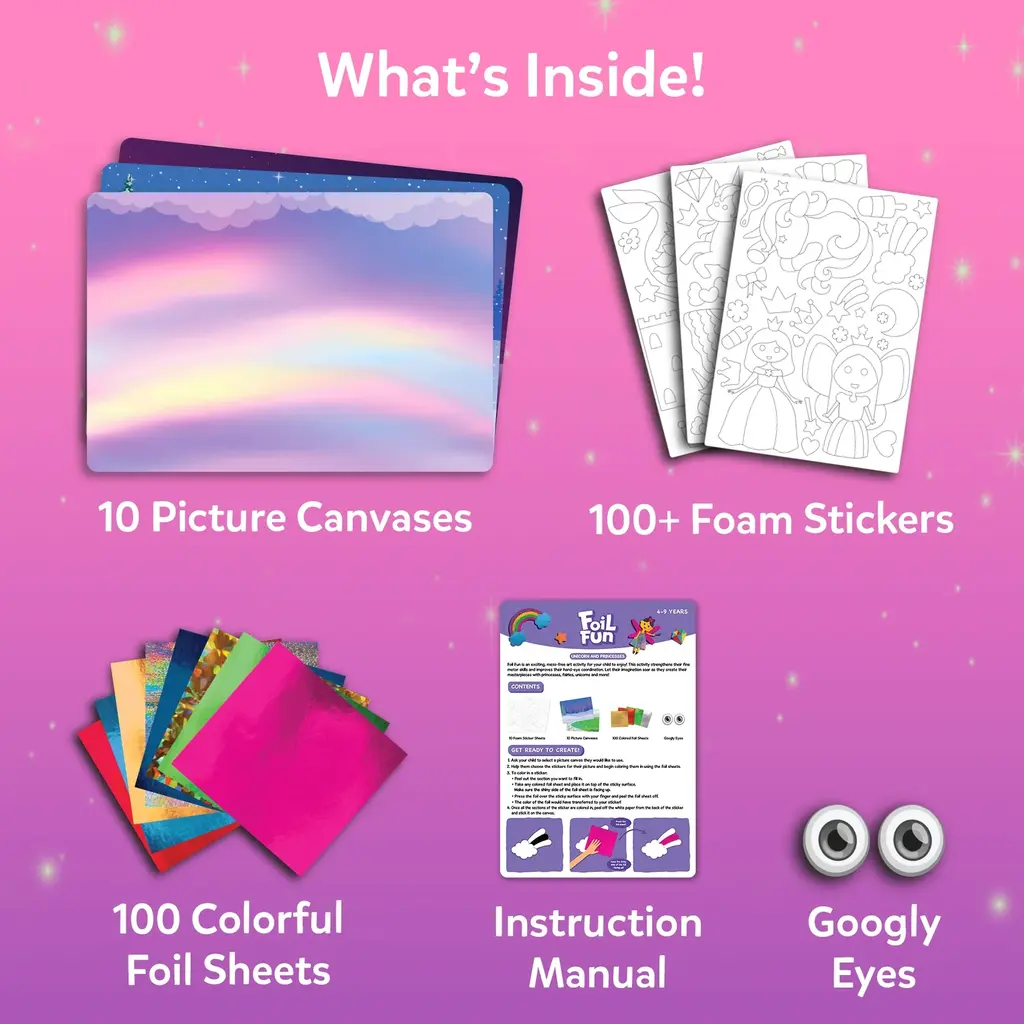 SKILLMATICS Peel & Press Foil Fun - Unicorns & Princesses