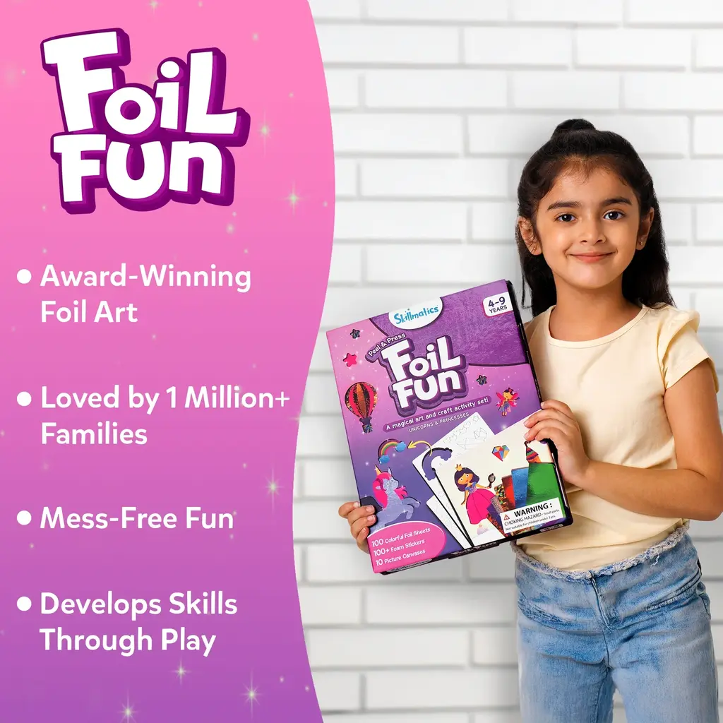 SKILLMATICS Peel & Press Foil Fun - Unicorns & Princesses