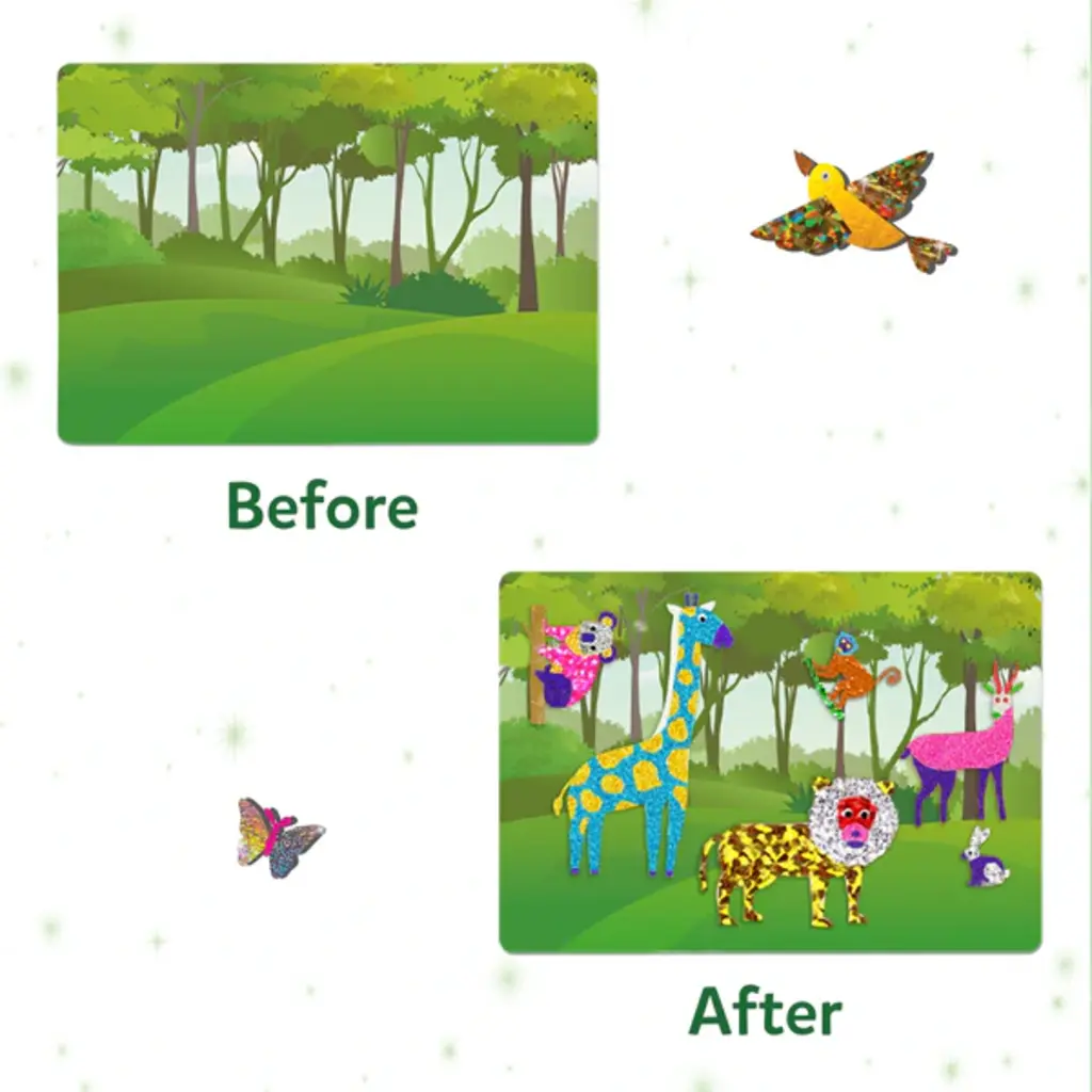SKILLMATICS Foil Fun - World of Animals
