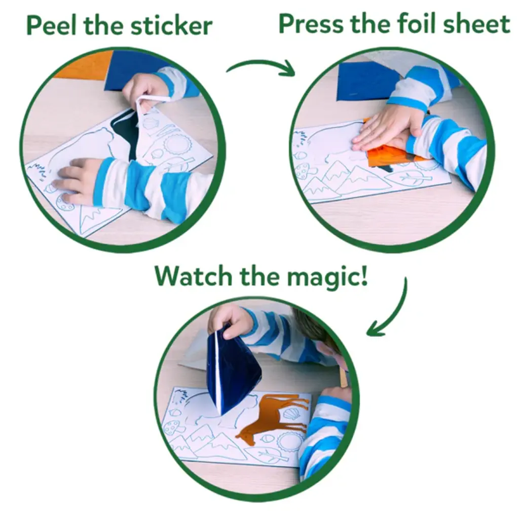 SKILLMATICS Foil Fun - World of Animals