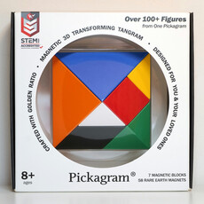 PICKAGRAM Pickagram Magnetic 3D Art Tangram Puzzle Asst