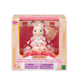 EPOCH EVERLASTING PLAY CC Happy Birthday Freya - Strawberry Cake Dress