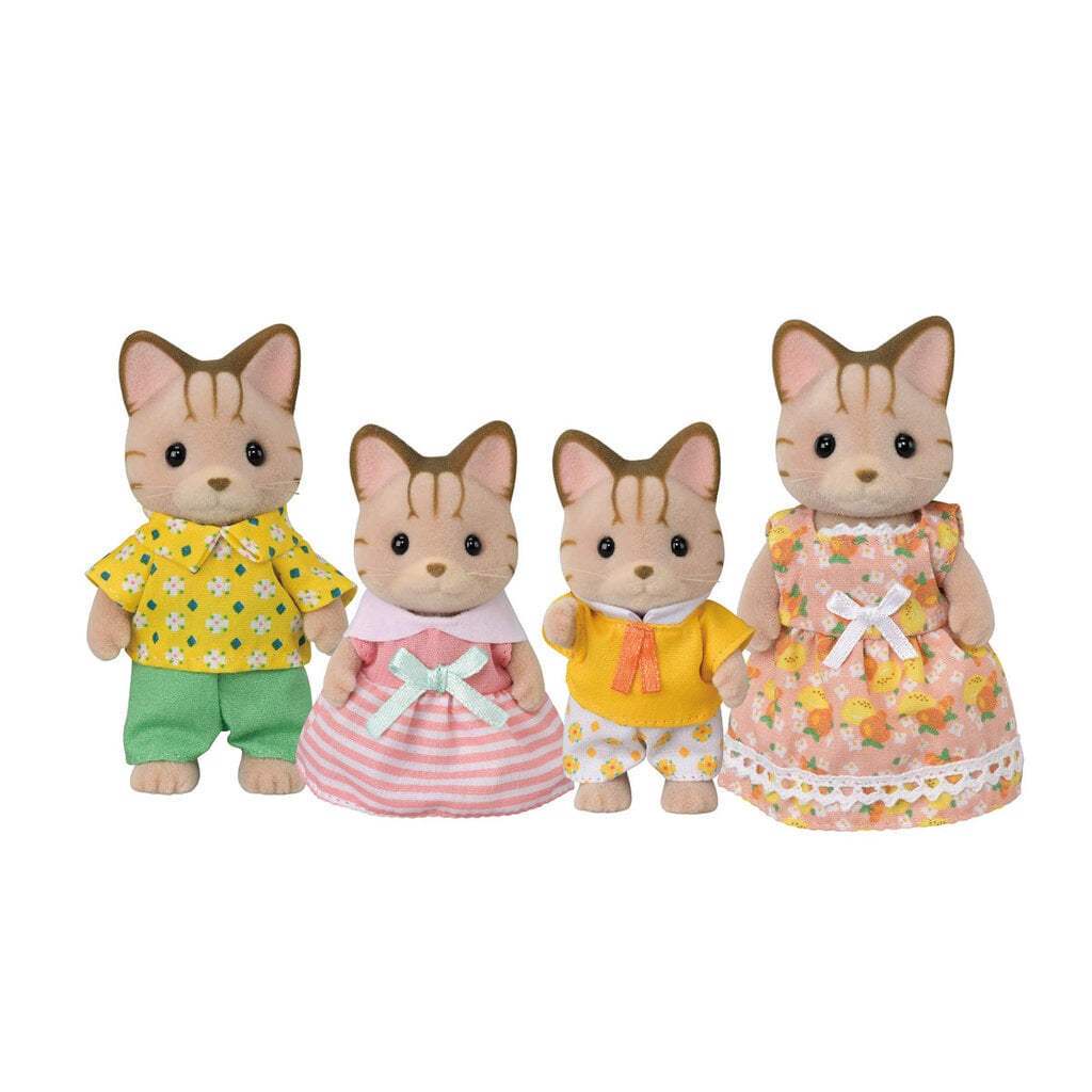 EPOCH EVERLASTING PLAY CC Striped Cat Family