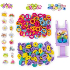 CHOONS DESIGN Rainbow Loom UpStyle Fluff Band Bracelet Kit