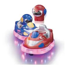 MUKIKIM LumeZoom RC Glow Crasherz Bumper Cars