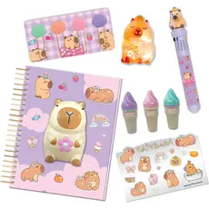 HOT FOCUS Squishy Journal Book - Capybara