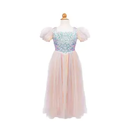 CREATIVE EDUCATION Rainbow Sherbert Sparkle Dress, Size 3-4