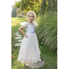CREATIVE EDUCATION Rainbow Sherbert Sparkle Dress, Size 5-6