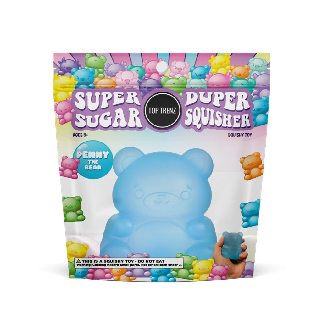 TOP TRENZ Bear Super Duper Sugar Squisher