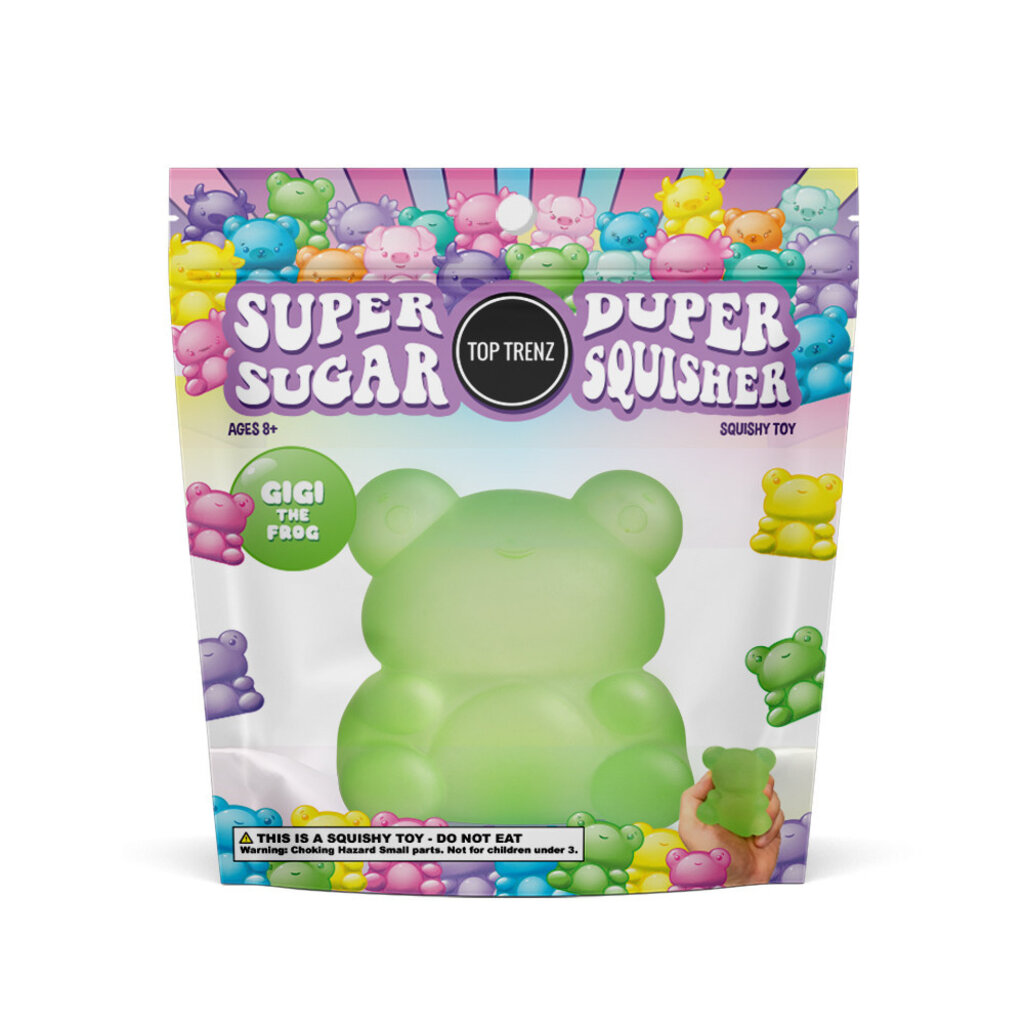 TOP TRENZ Frog Super Duper Sugar Squisher