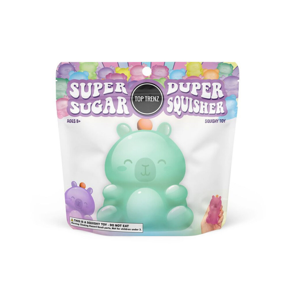 TOP TRENZ Capybara Super Duper Sugar Squisher