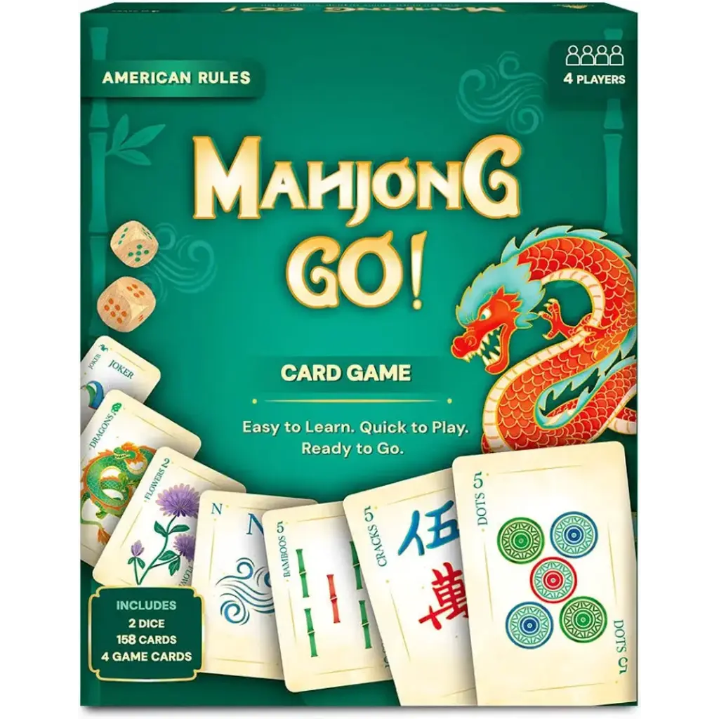 SKILLMATICS Mahjong Go! Card Game