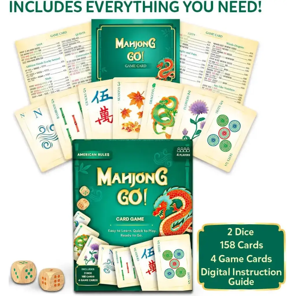 SKILLMATICS Mahjong Go! Card Game