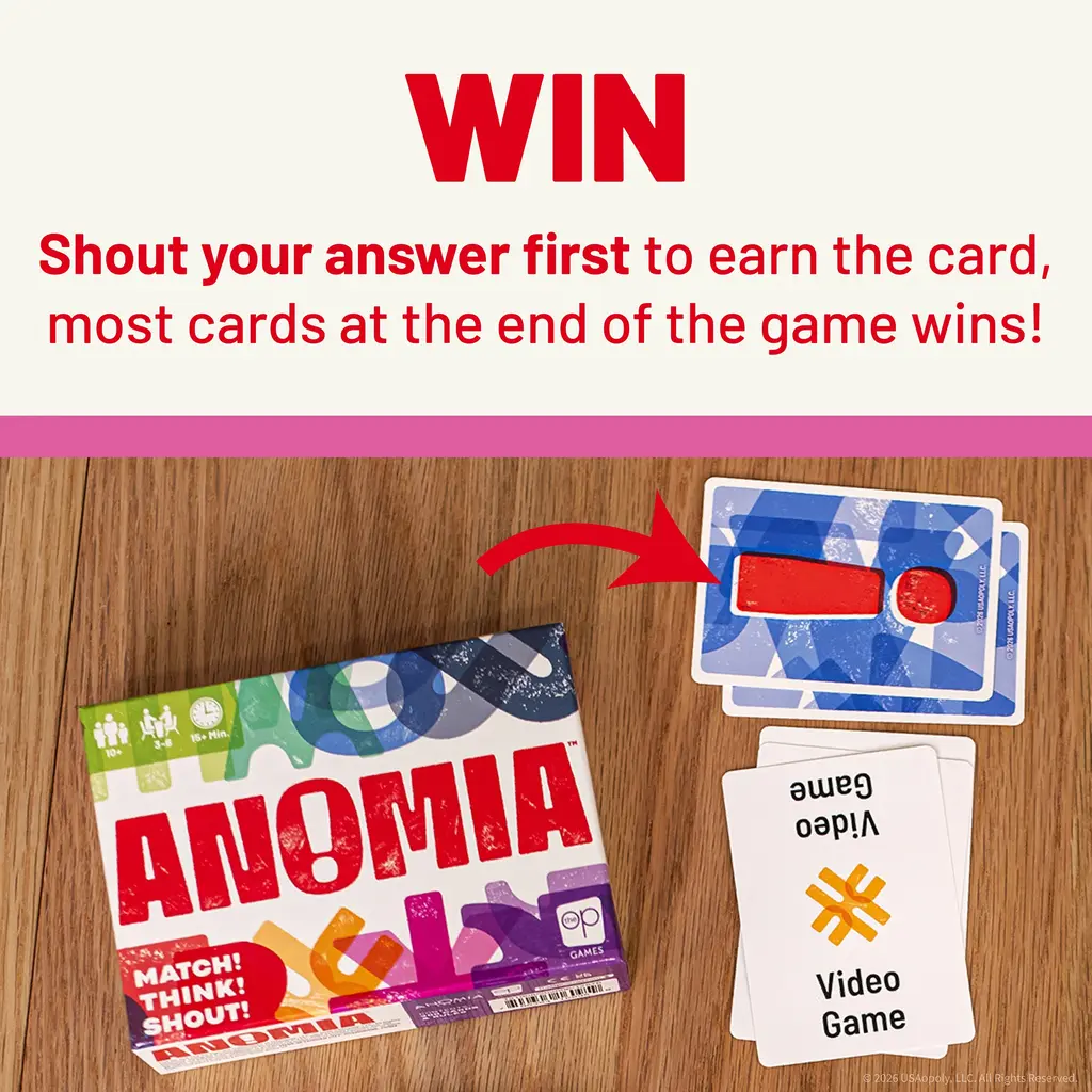 USAOPOLY Anomia Card Game