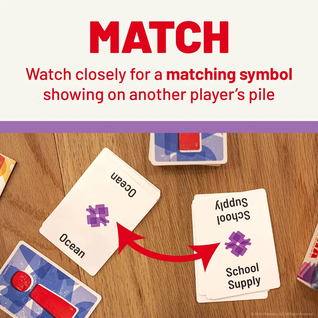 USAOPOLY Anomia Card Game