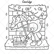 PENGUIN Cozy Friends Coloring Book