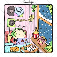 PENGUIN Cozy Friends Coloring Book