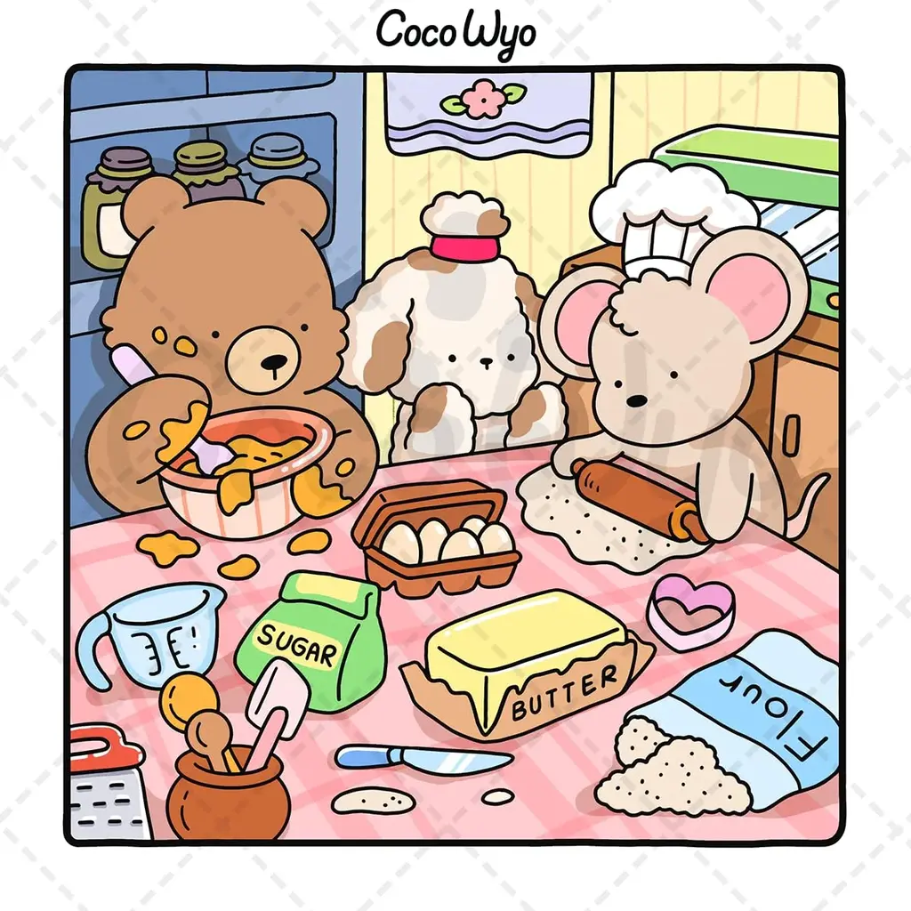 PENGUIN Cozy Friends Coloring Book