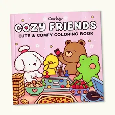 PENGUIN Cozy Friends Coloring Book