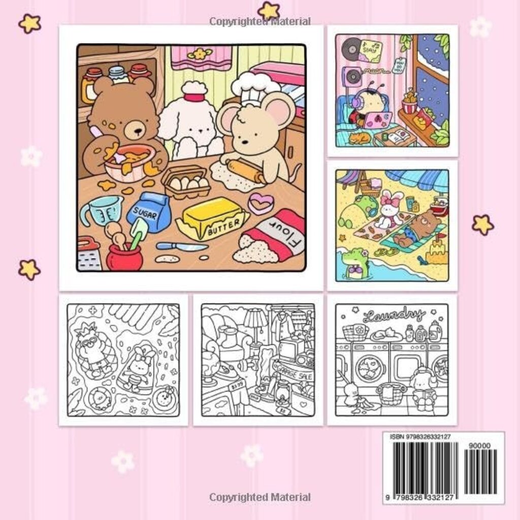 PENGUIN Cozy Friends Coloring Book