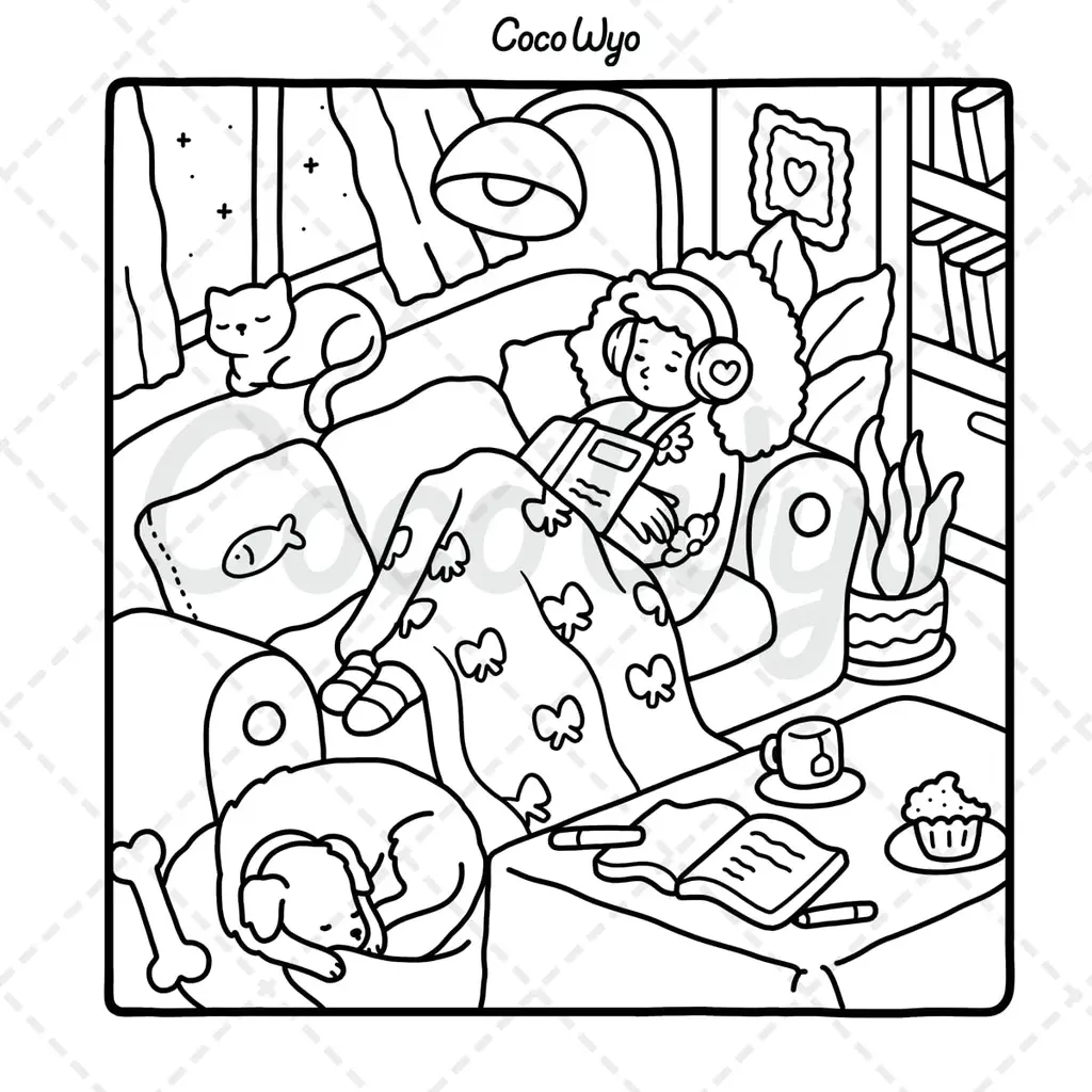 PENGUIN Girl Moments Coloring Book