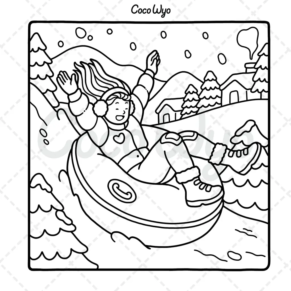 PENGUIN Girl Moments Coloring Book
